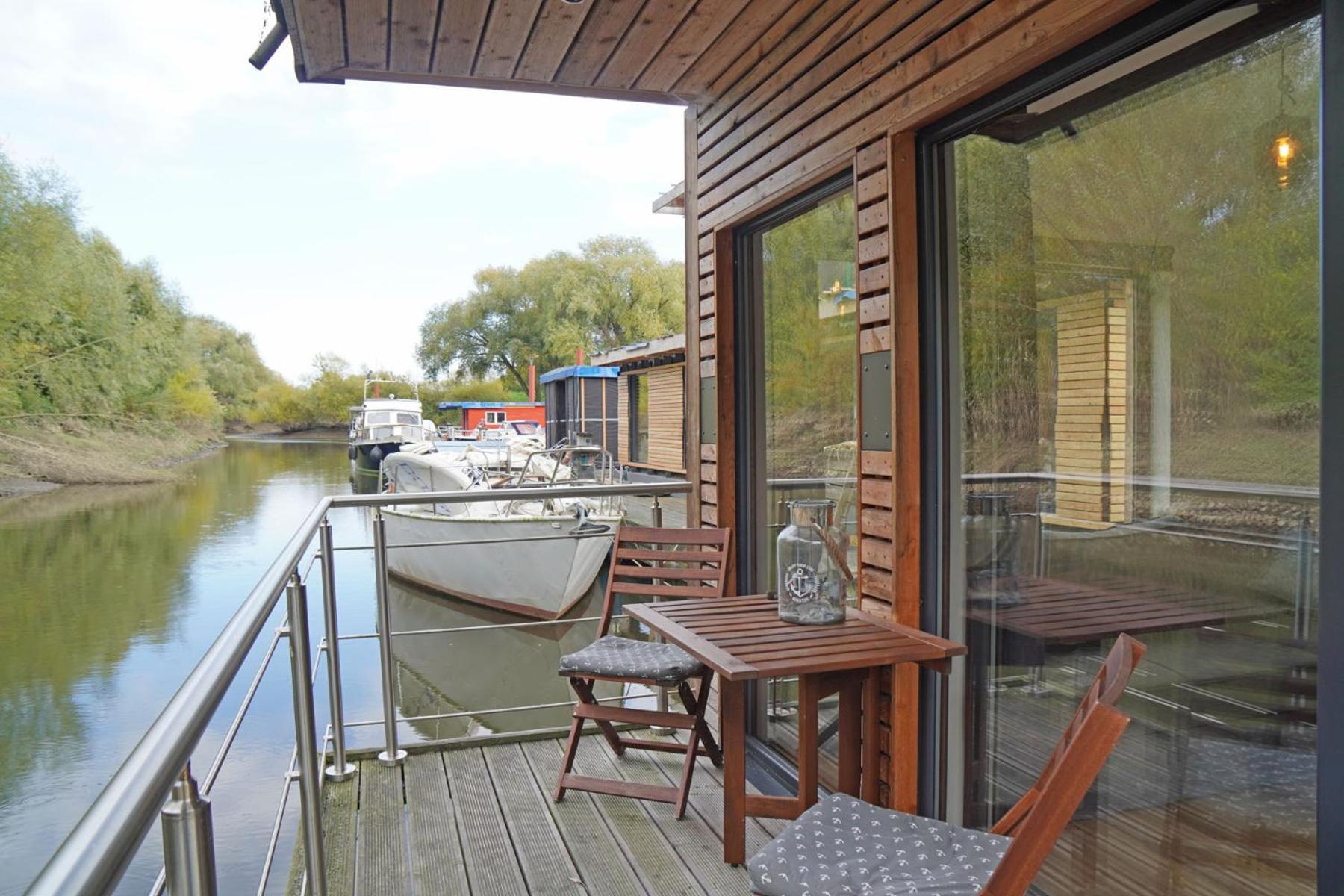 Hausboot Stoeckte Villa Winsen  Dış mekan fotoğraf