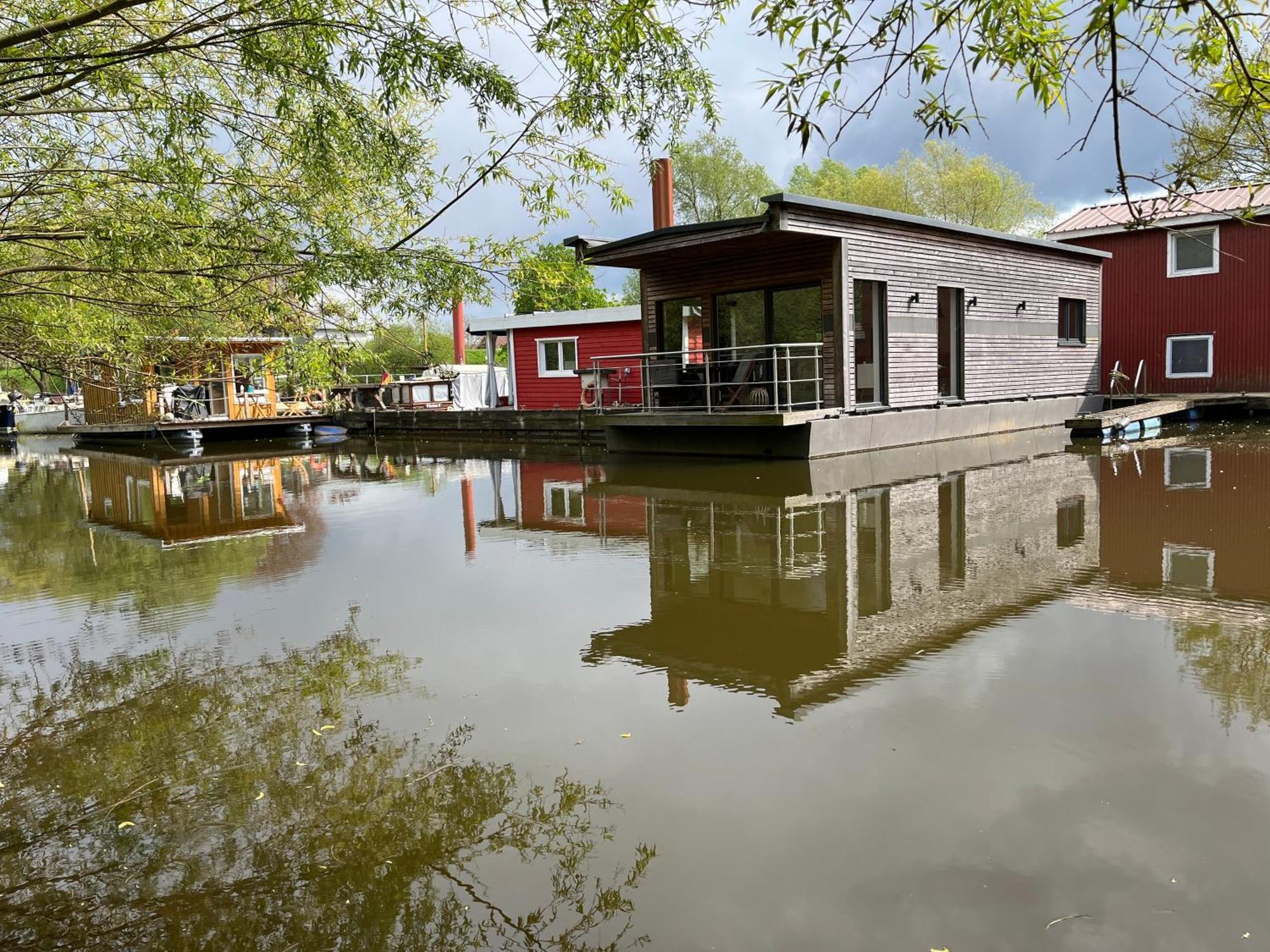 Hausboot Stoeckte Villa Winsen  Dış mekan fotoğraf