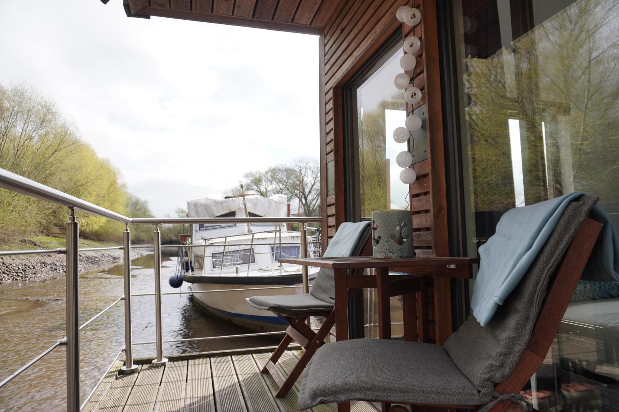 Hausboot Stoeckte Villa Winsen  Dış mekan fotoğraf